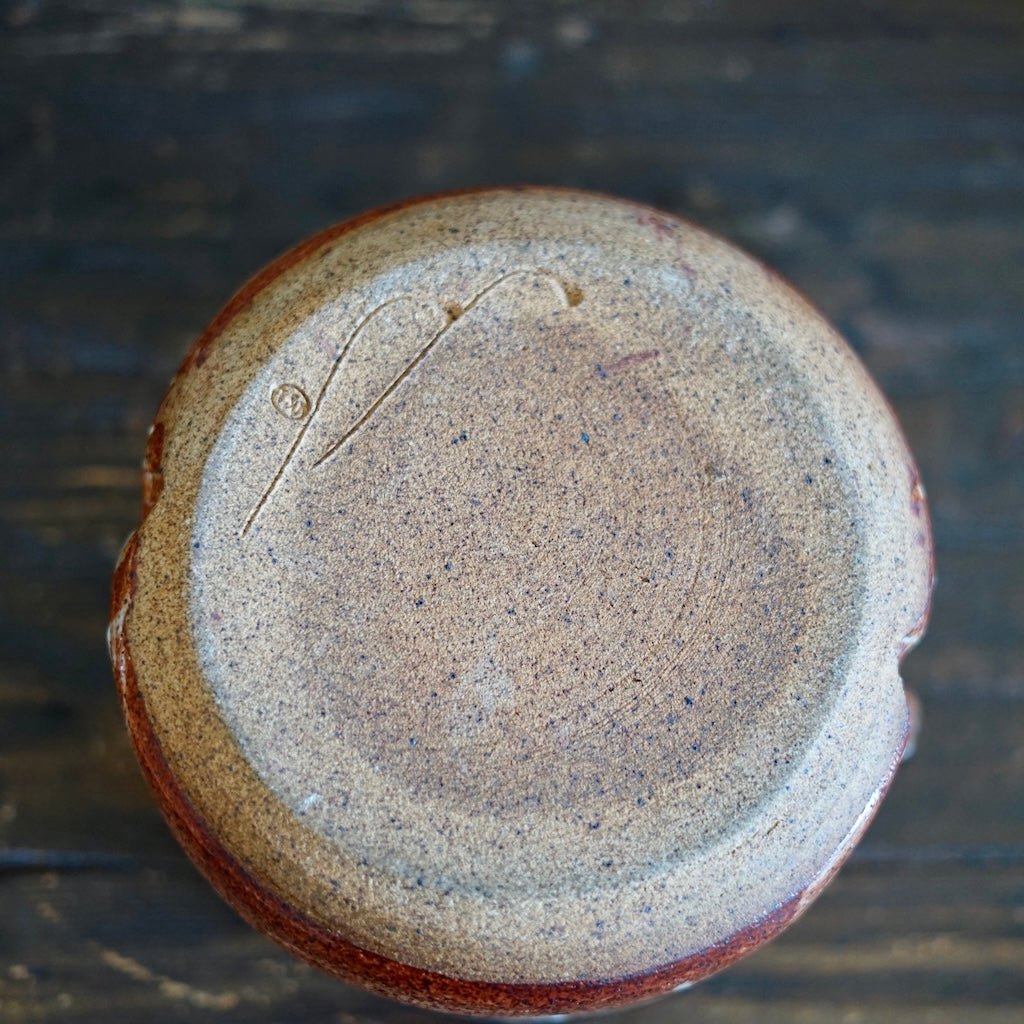 Shino Glazed Water Jar #MW107