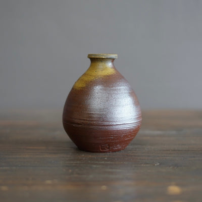 Wood Fired Bottle Vase #SY536