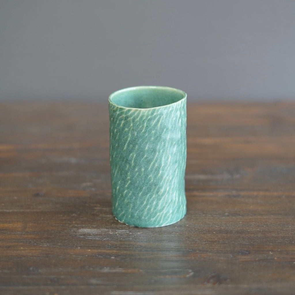 Carved Turquoise Cup #LK835D