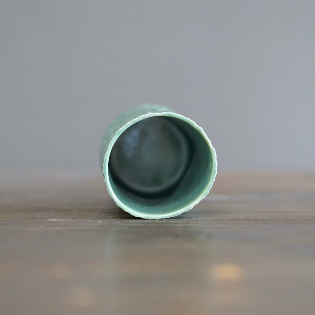 Carved Turquoise Cup #LK835D