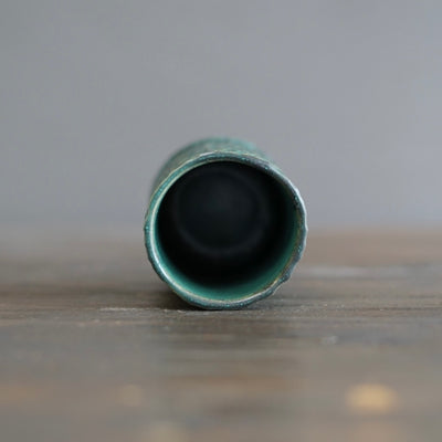 Carved Green Cup #LK835F