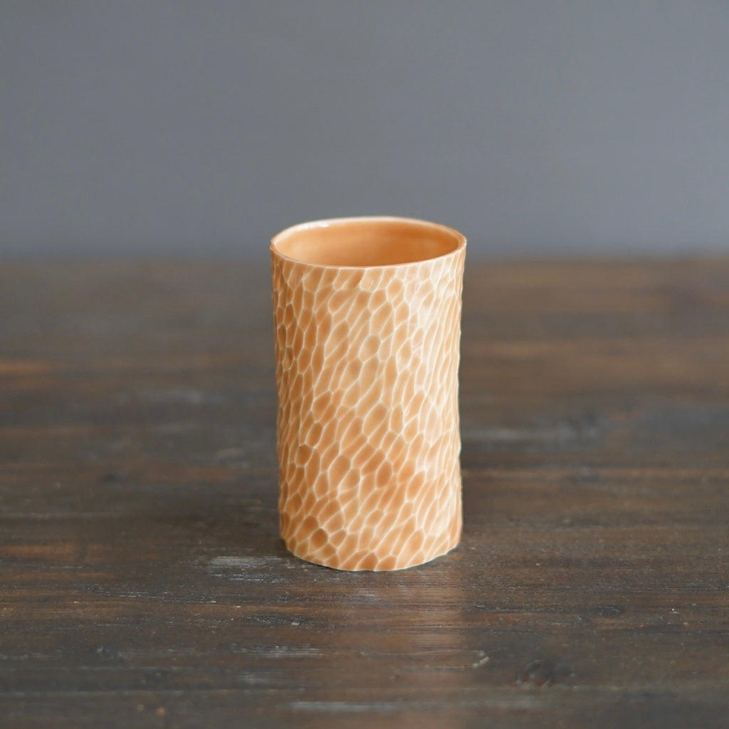 Carved Orange Cup #LK847B