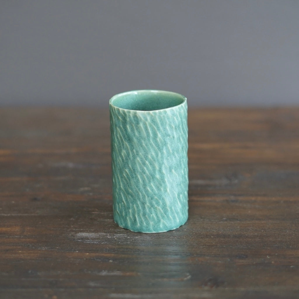 Carved Turquoise Cup #LK847C