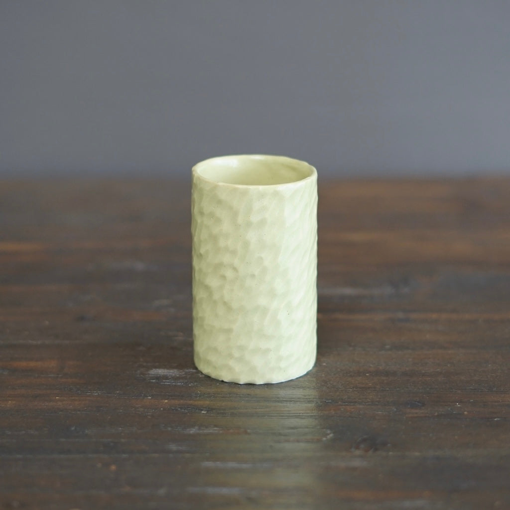 Carved Tan Cup #LK847D