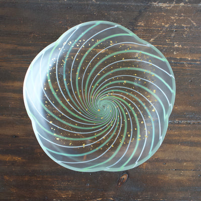 Floral Spiral Plate #MZY25