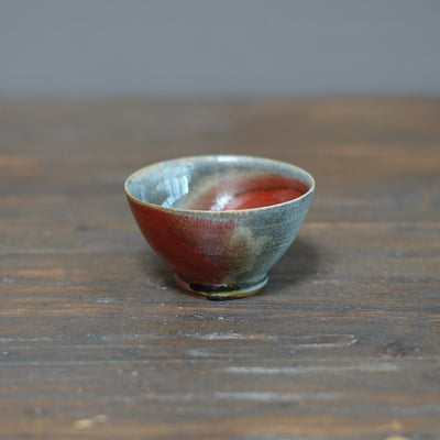 Red Wood Fired Bowl #SY644