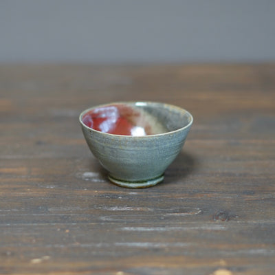 Red Wood Fired Bowl #SY644