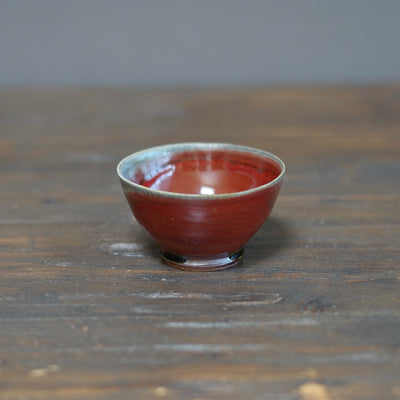 Red Wood Fired Bowl #SY644