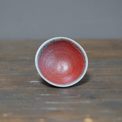 Red Wood Fired Bowl #SY646