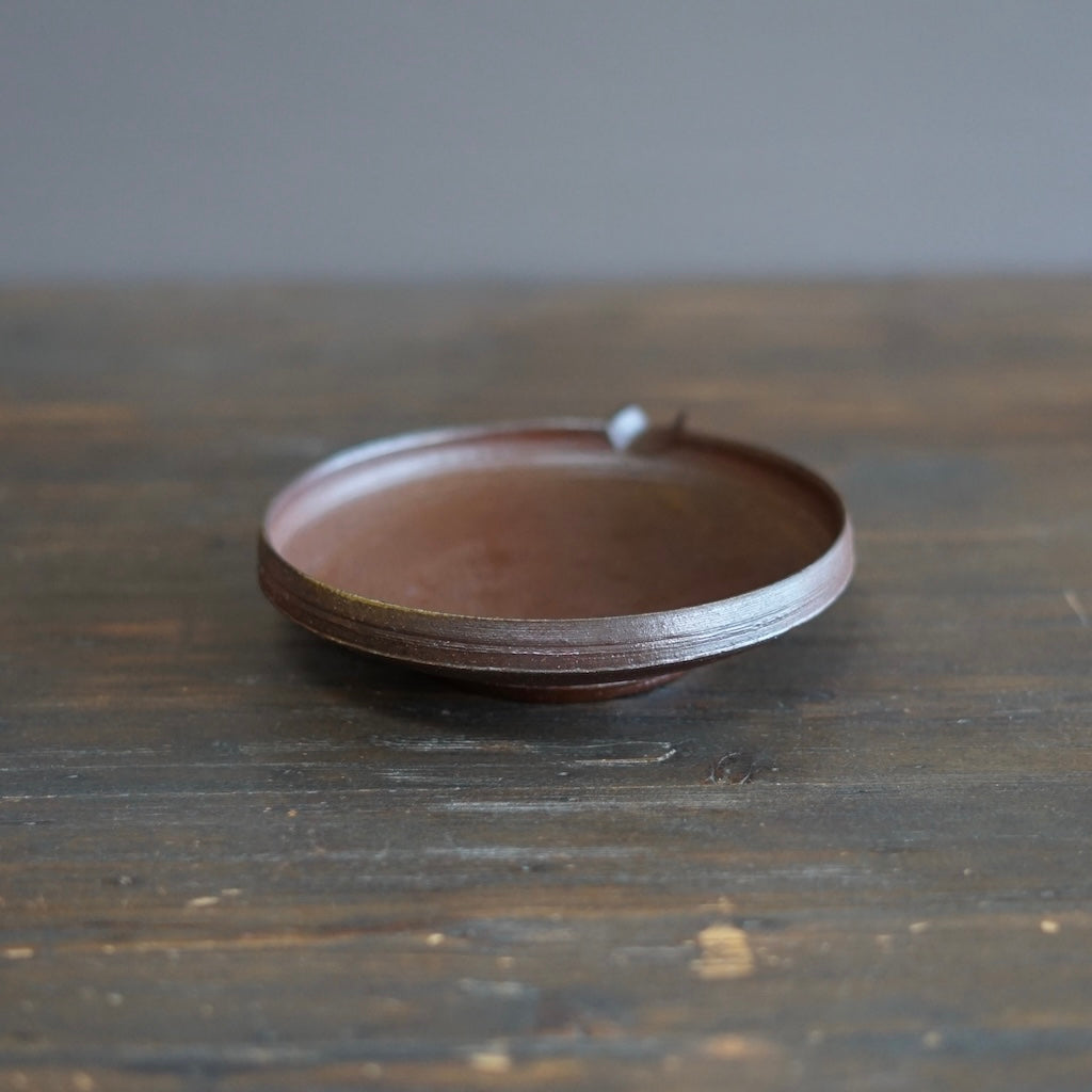 Wood Fired Spouted Plate #SY585