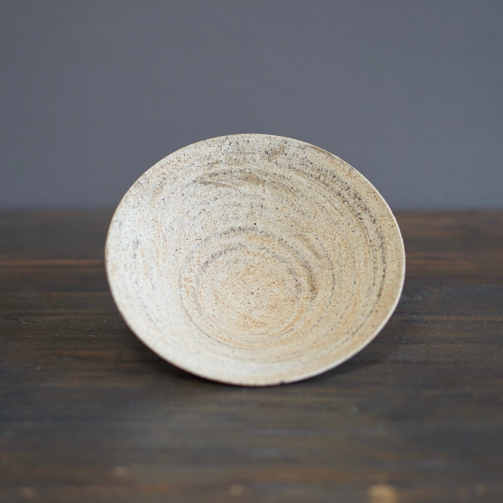 Milk Tea Color Conic Bowl #AK22D