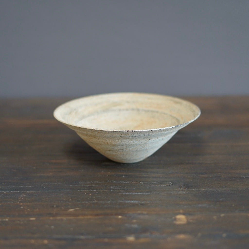 Milk Tea Color Rimmed Bowl #AK26B