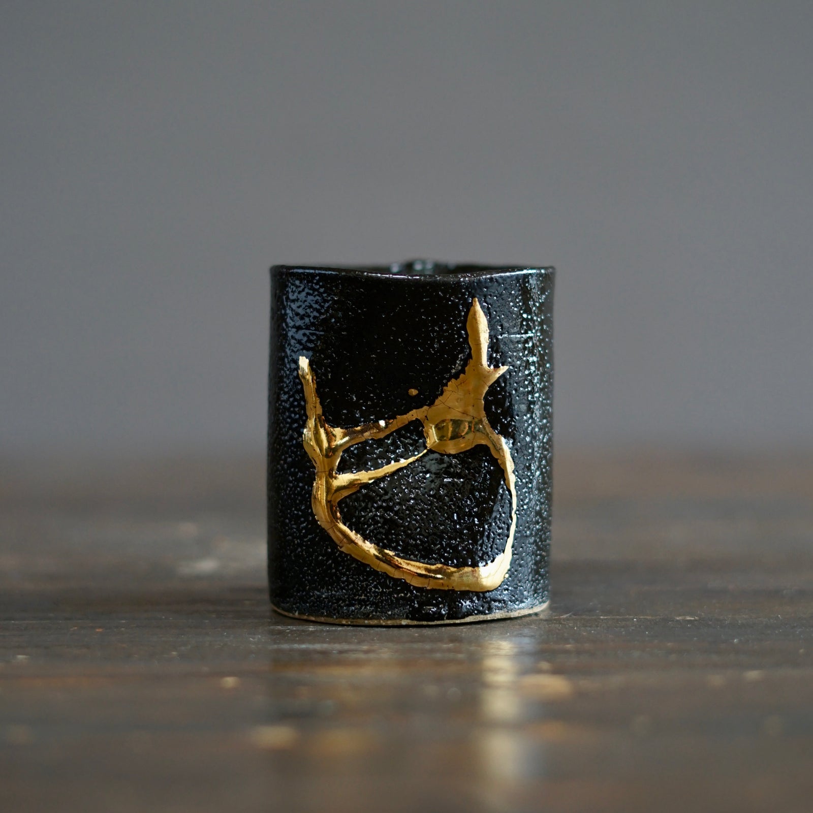 Gilded Earth YUNOMI Tea Cup #HT494A