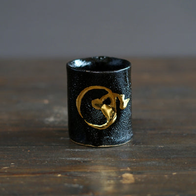 Gilded Earth YUNOMI Tea Cup #HT494E