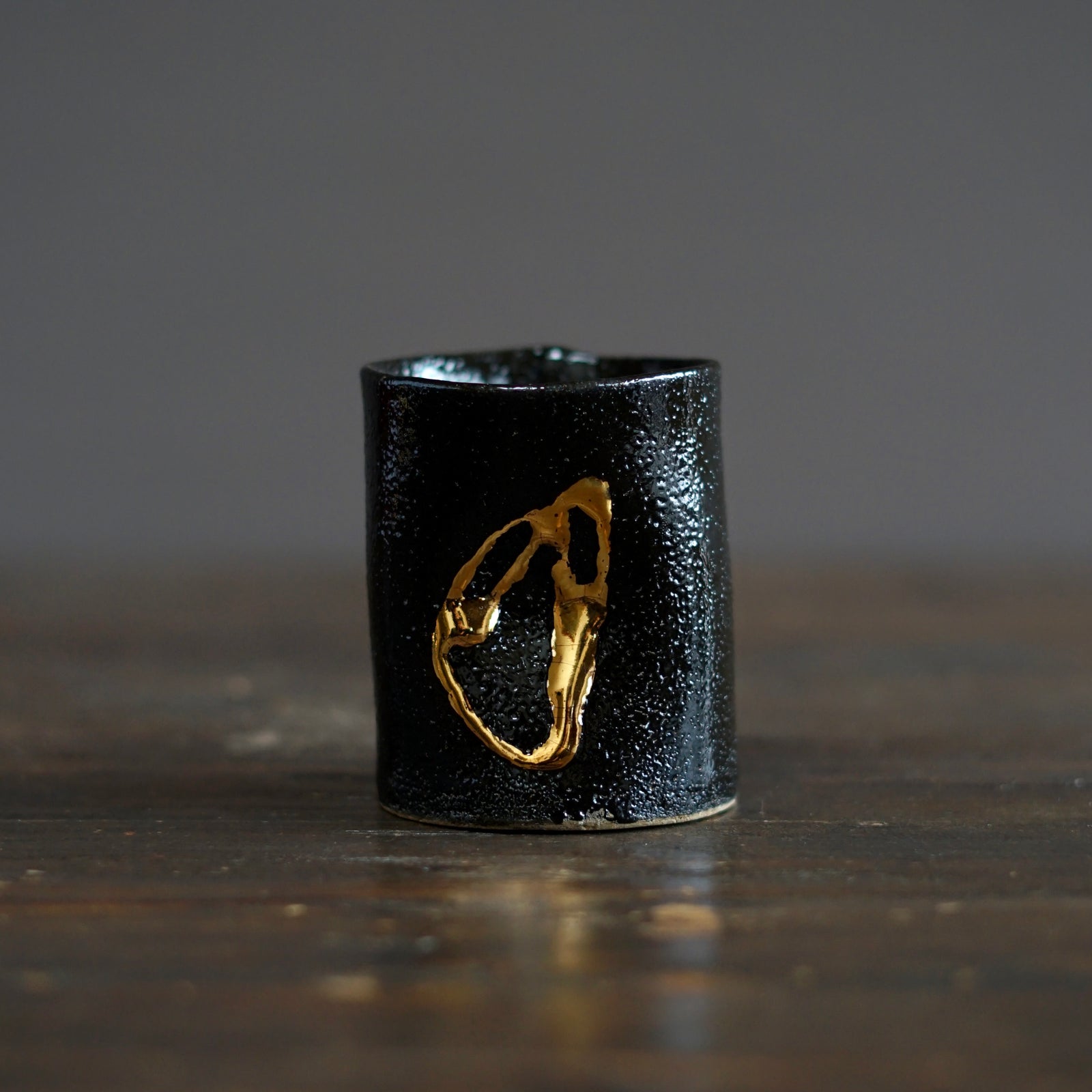 Gilded Earth YUNOMI Tea Cup #HT494G