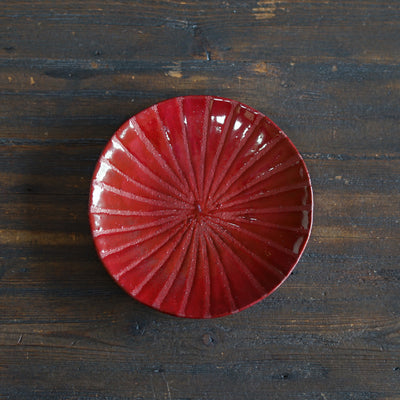 Small Red Plate #HT493A