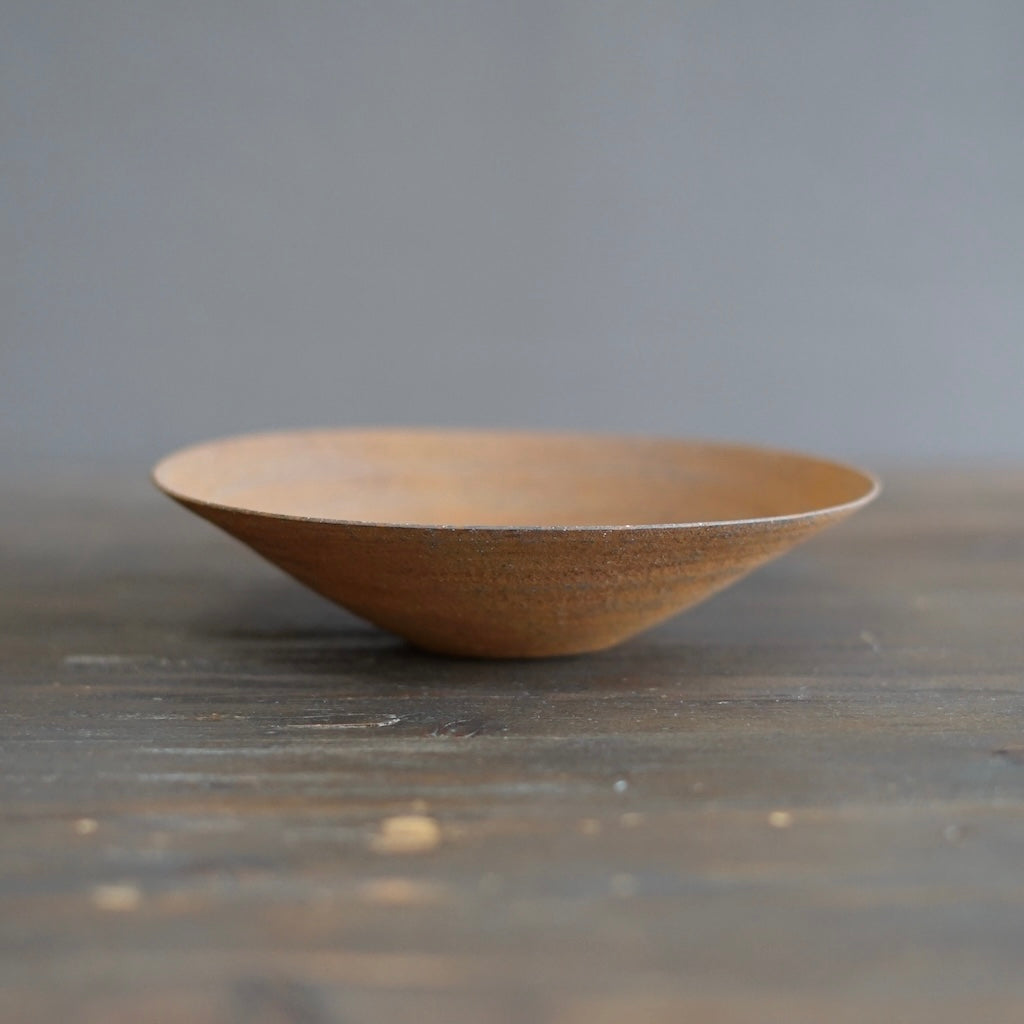 Shallow Brown Bowl #AK24B