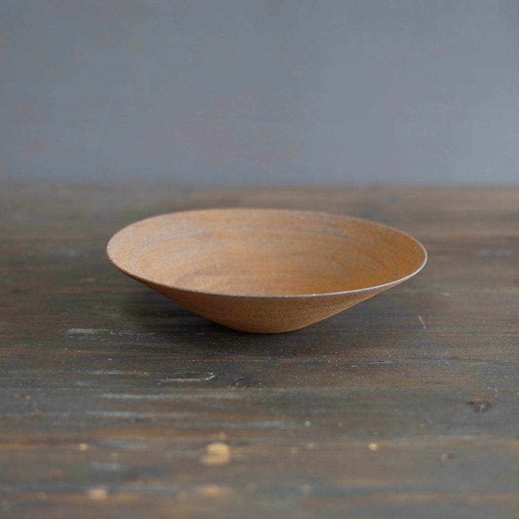 Shallow Brown Bowl #AK24B