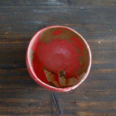 Pink Drip Round Bowl #HT498