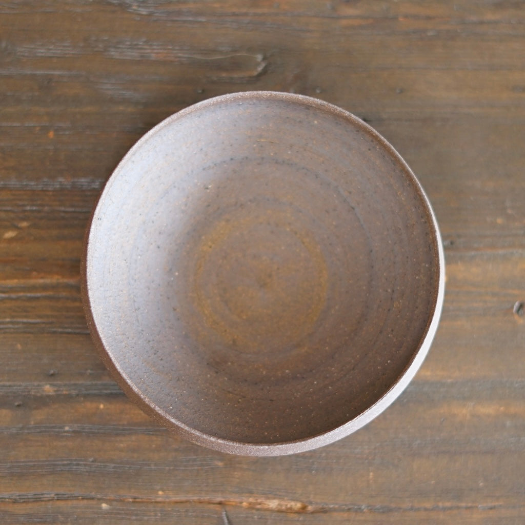 Dark Brown Rimmed Bowl #AK21K