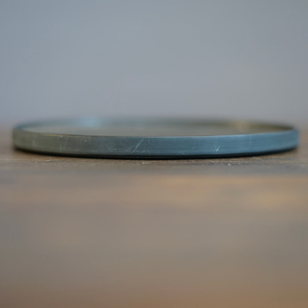 Rimmed Round Plate by Yuji Murakami