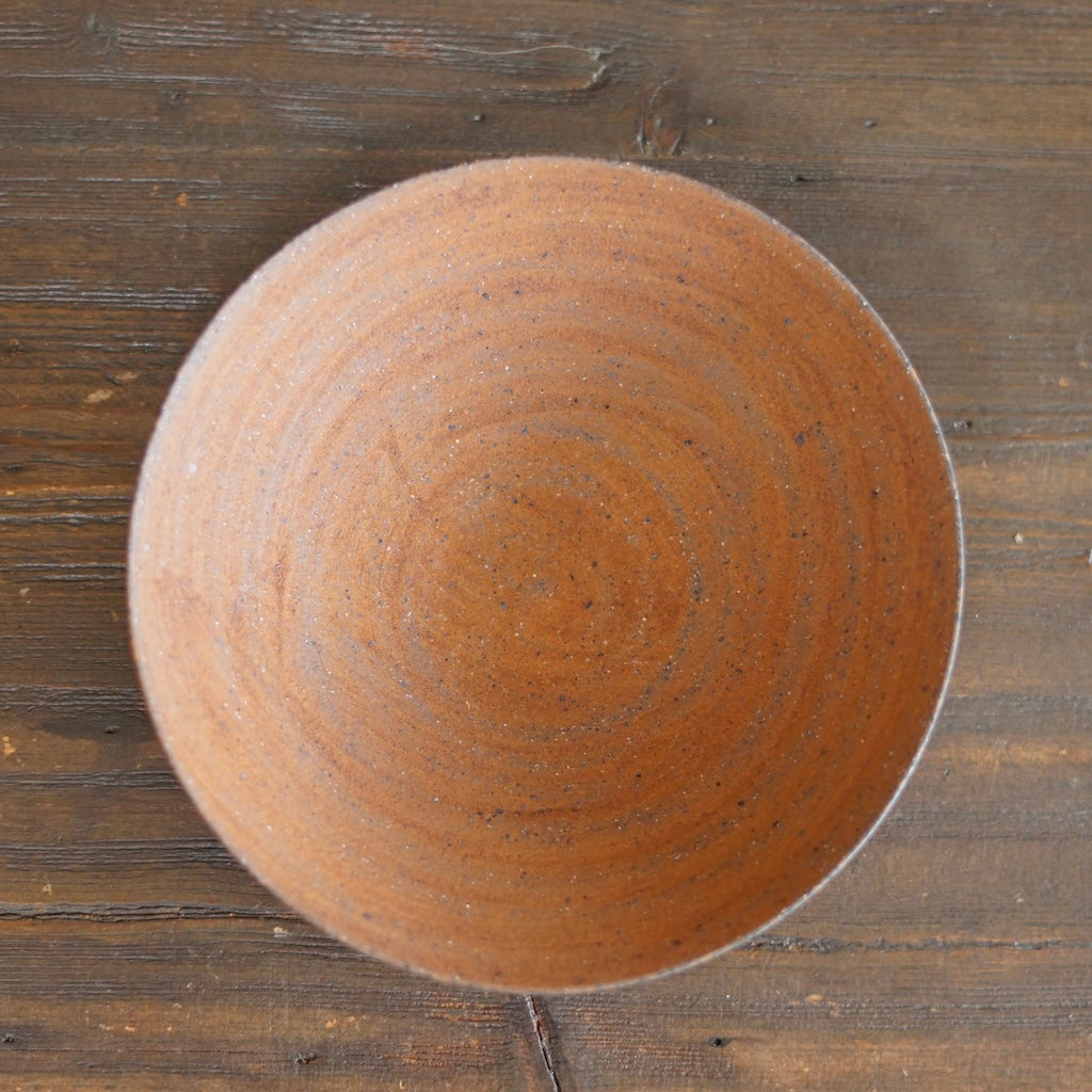 Brown Shallow Bowl #AK23i