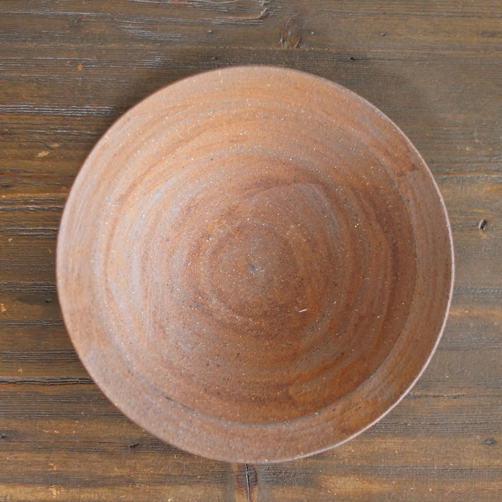 Brown Shallow Bowl #AK24C