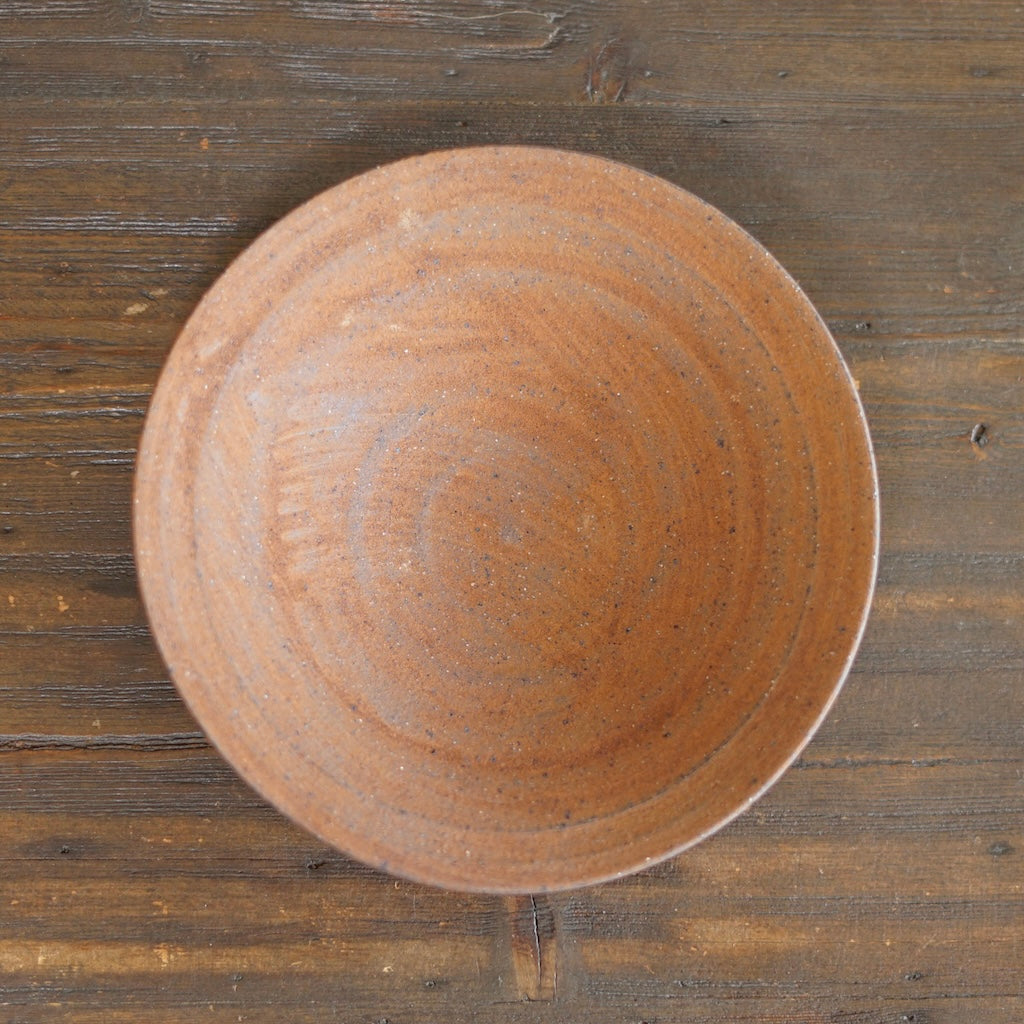 Brown Shallow Bowl #AK24E