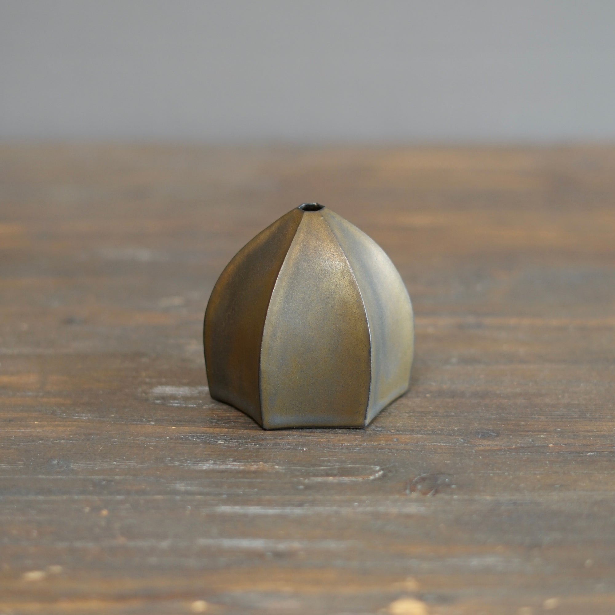 Brown Bud Vase #KT03