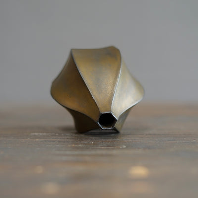 Brown Bud Vase #KT04