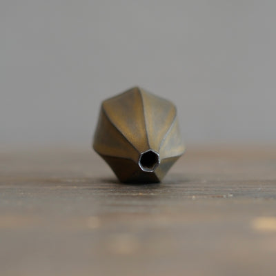 Brown Bud Vase #KT06