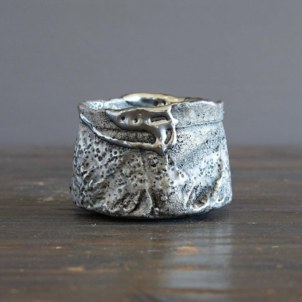 Silver Tea Ceremony Bowl #HT491