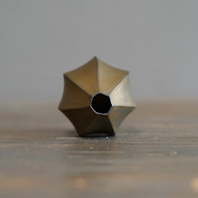 Brown Bud Vase #KT07
