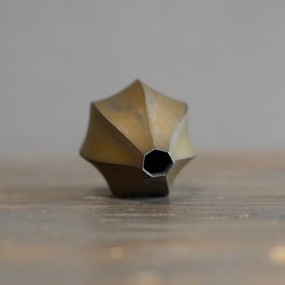 Brown Bud Vase #KT08