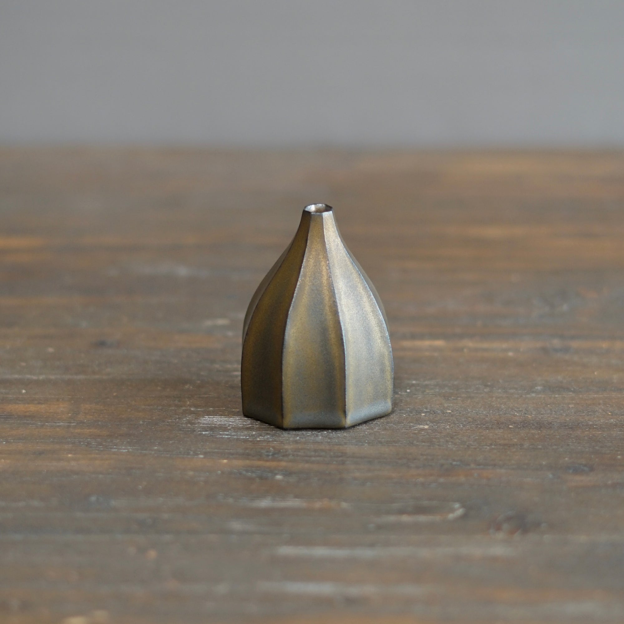 Brown Bud Vase #KT09