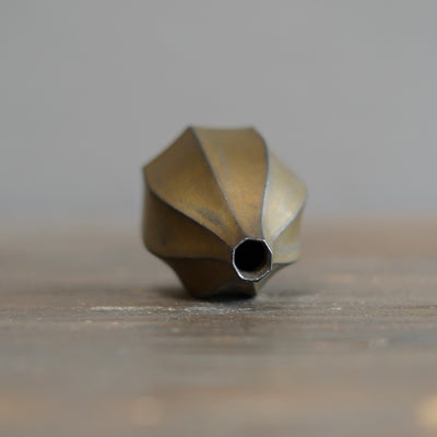 Brown Bud Vase #KT10