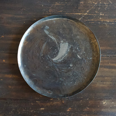 Copper and Pewter Plate Large #NF6B