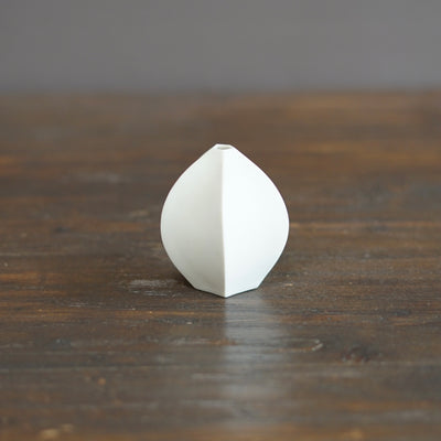 White Bud Vase #KT35