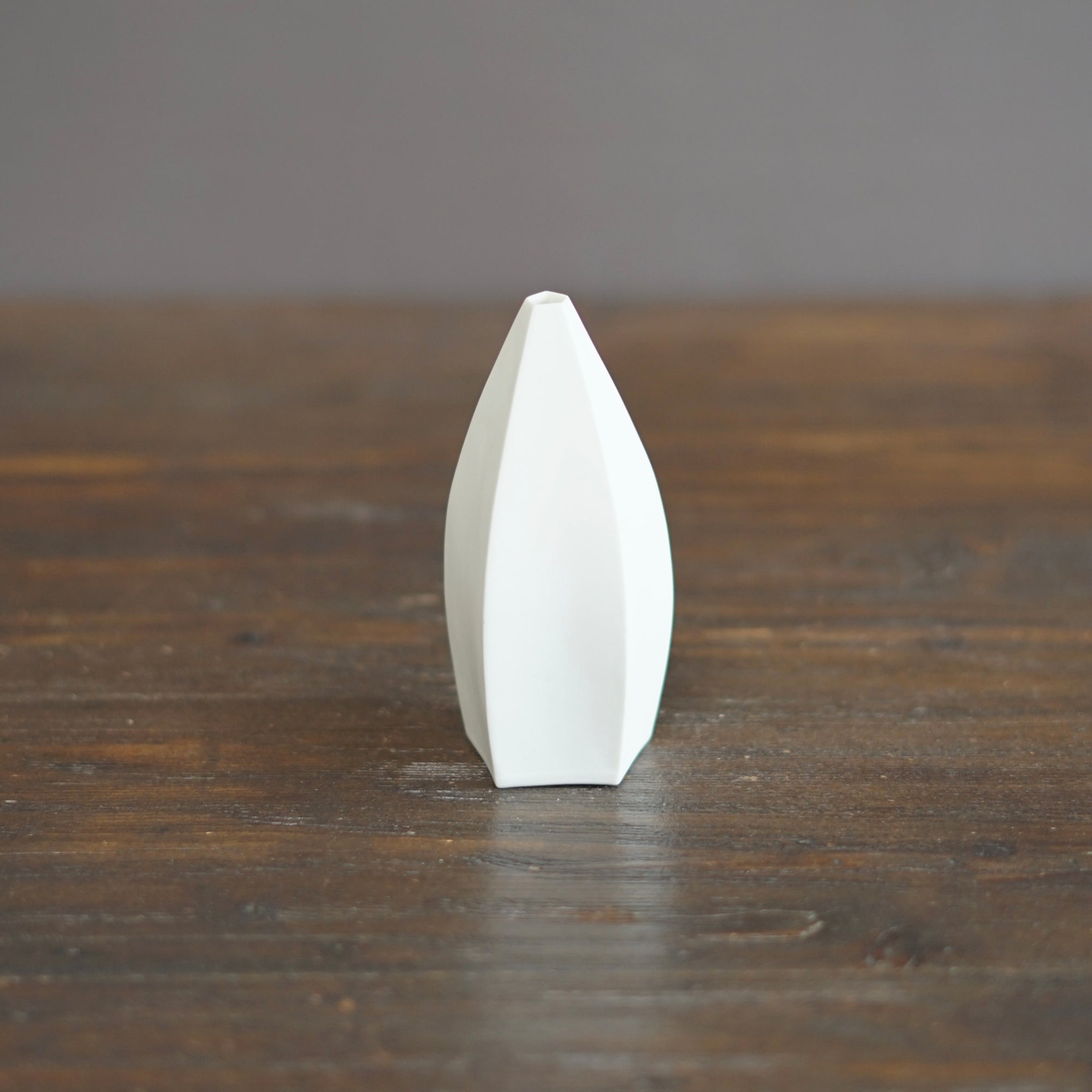 White Bud Vase #KT38