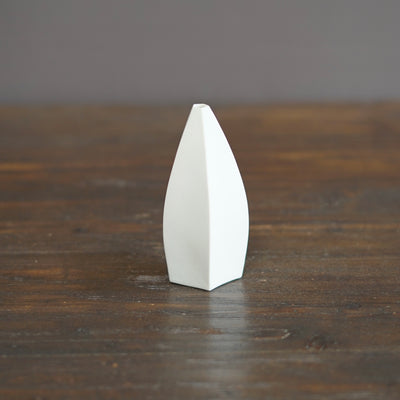 White Bud Vase #KT38