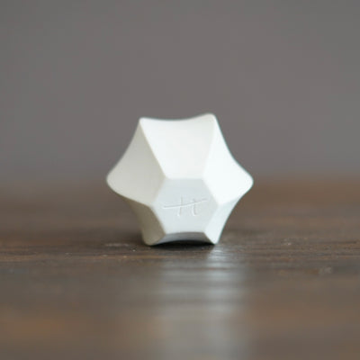 White Bud Vase #KT39