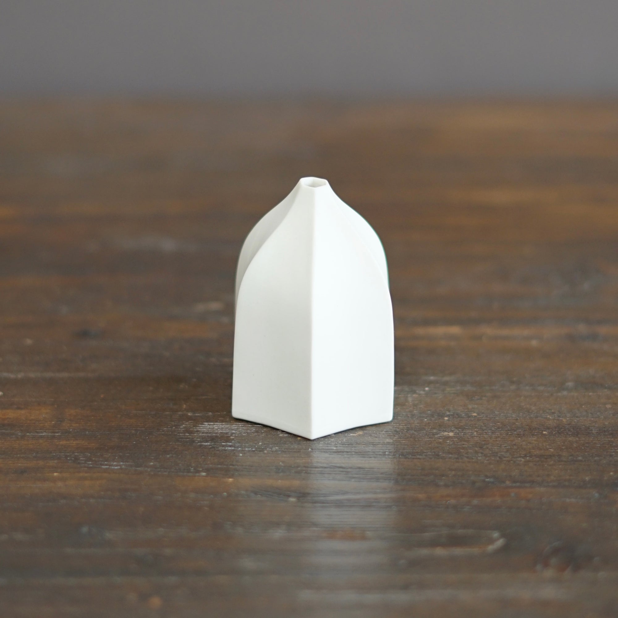 White Bud Vase #KT40