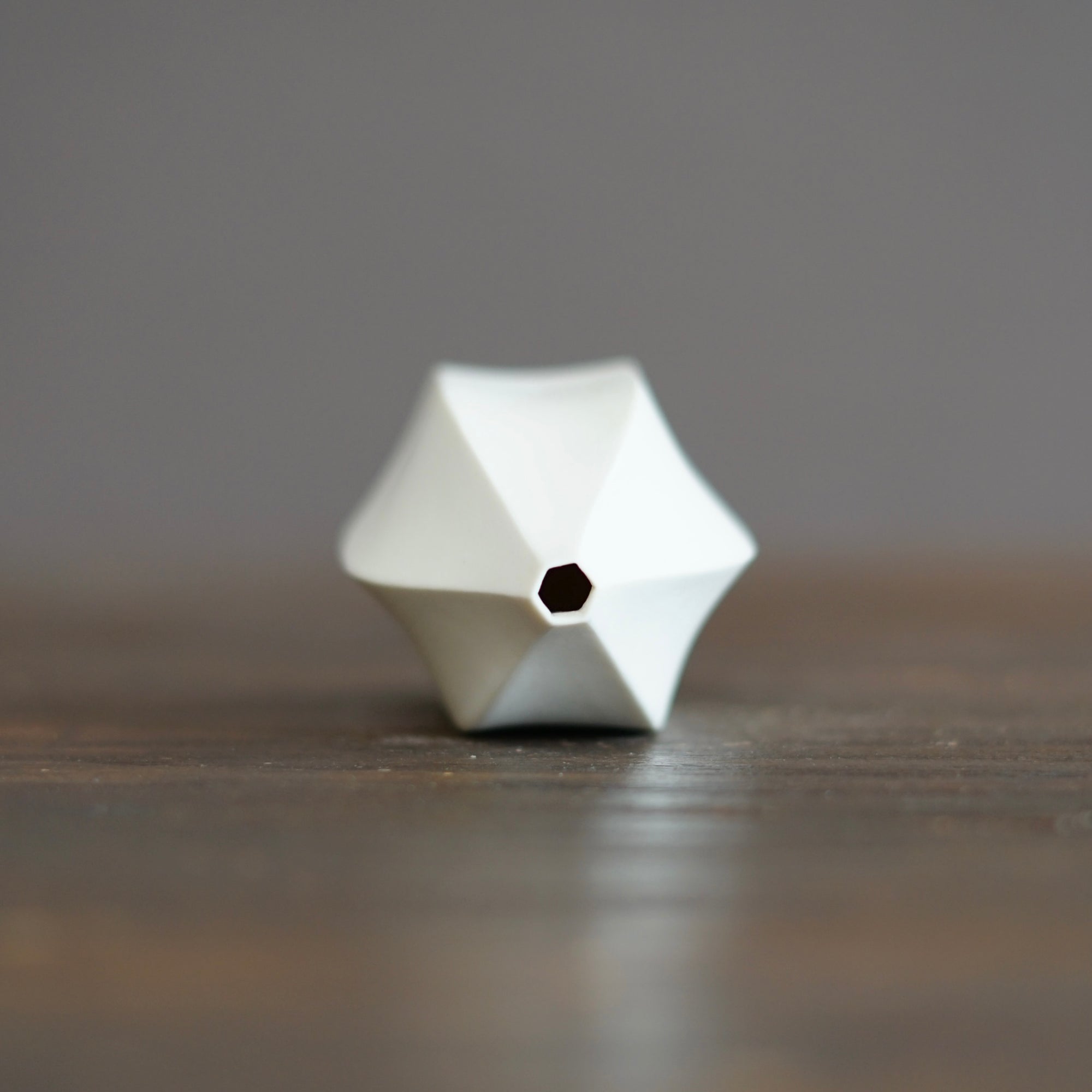 White Bud Vase #KT40