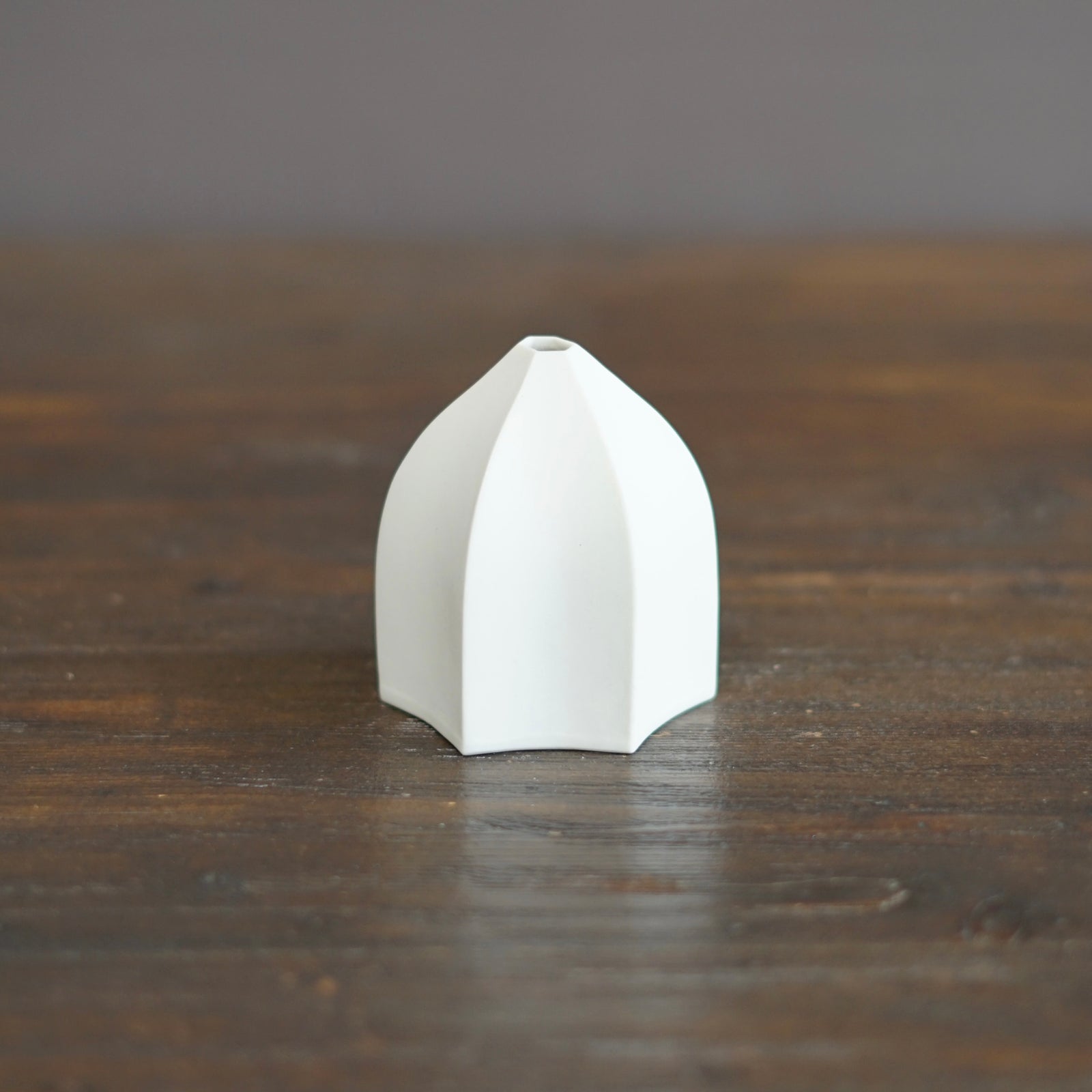 White Bud Vase #KT41