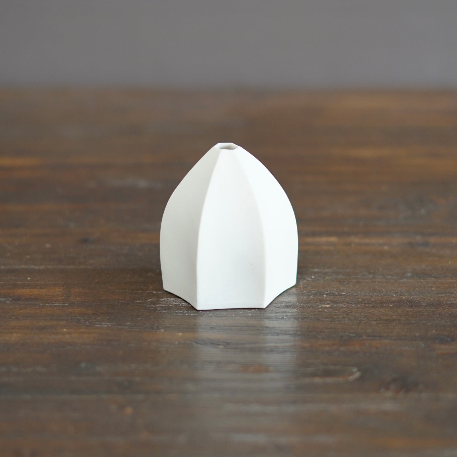 White Bud Vase #KT43