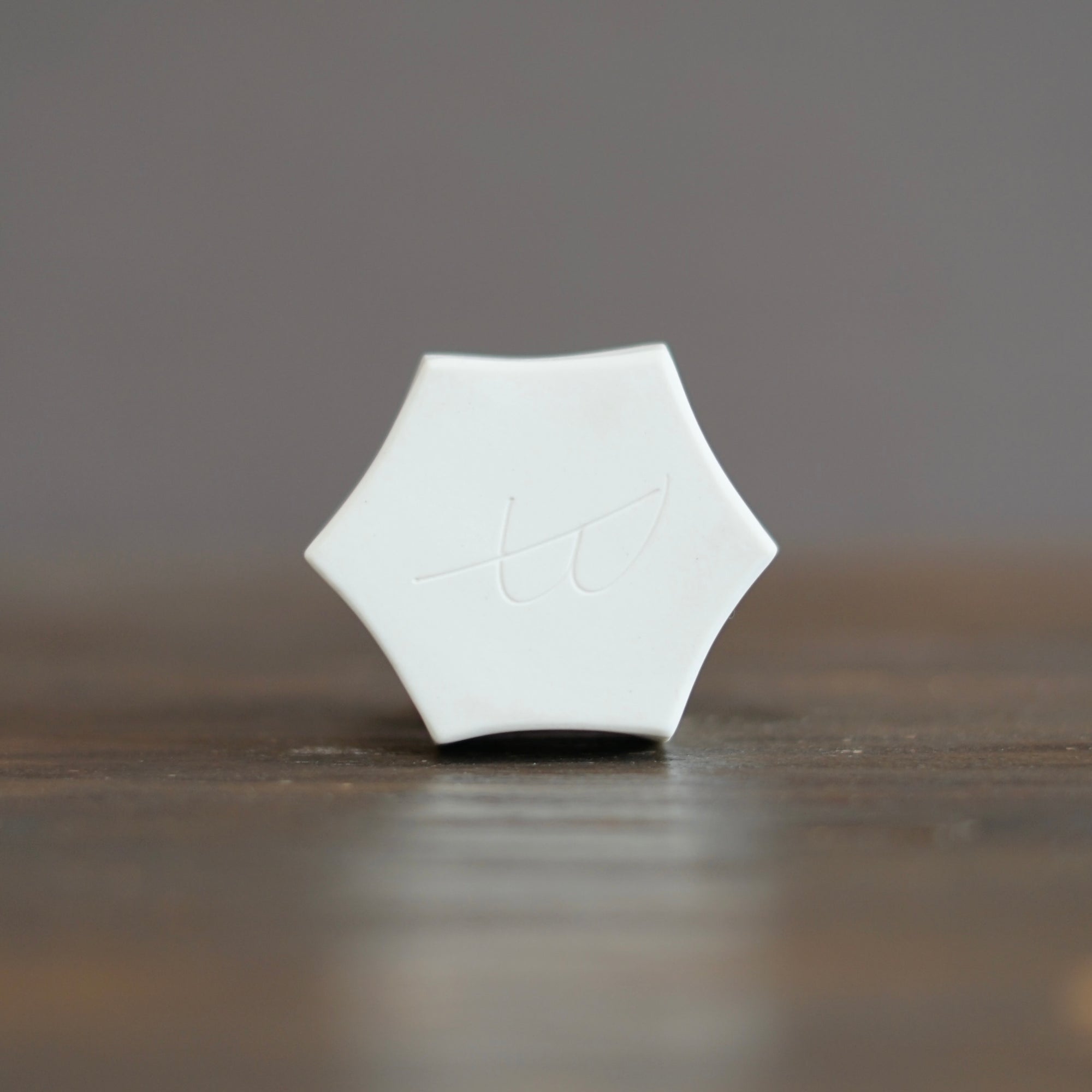 White Bud Vase #KT43