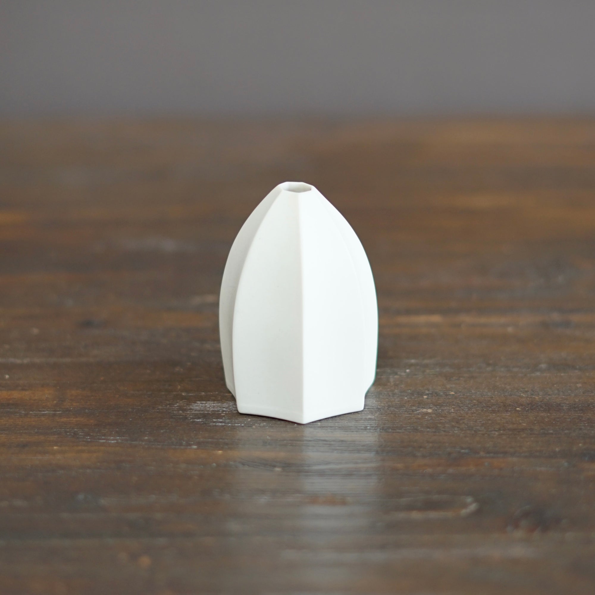 White Bud Vase #KT44