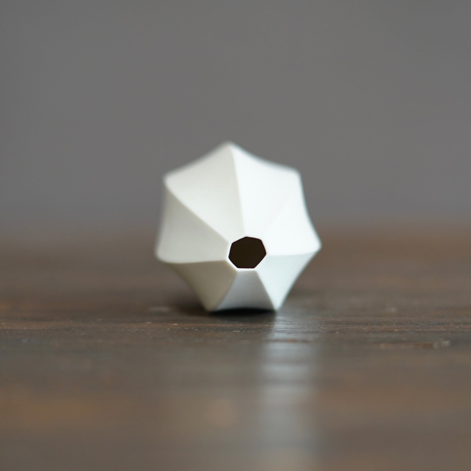 White Bud Vase #KT44