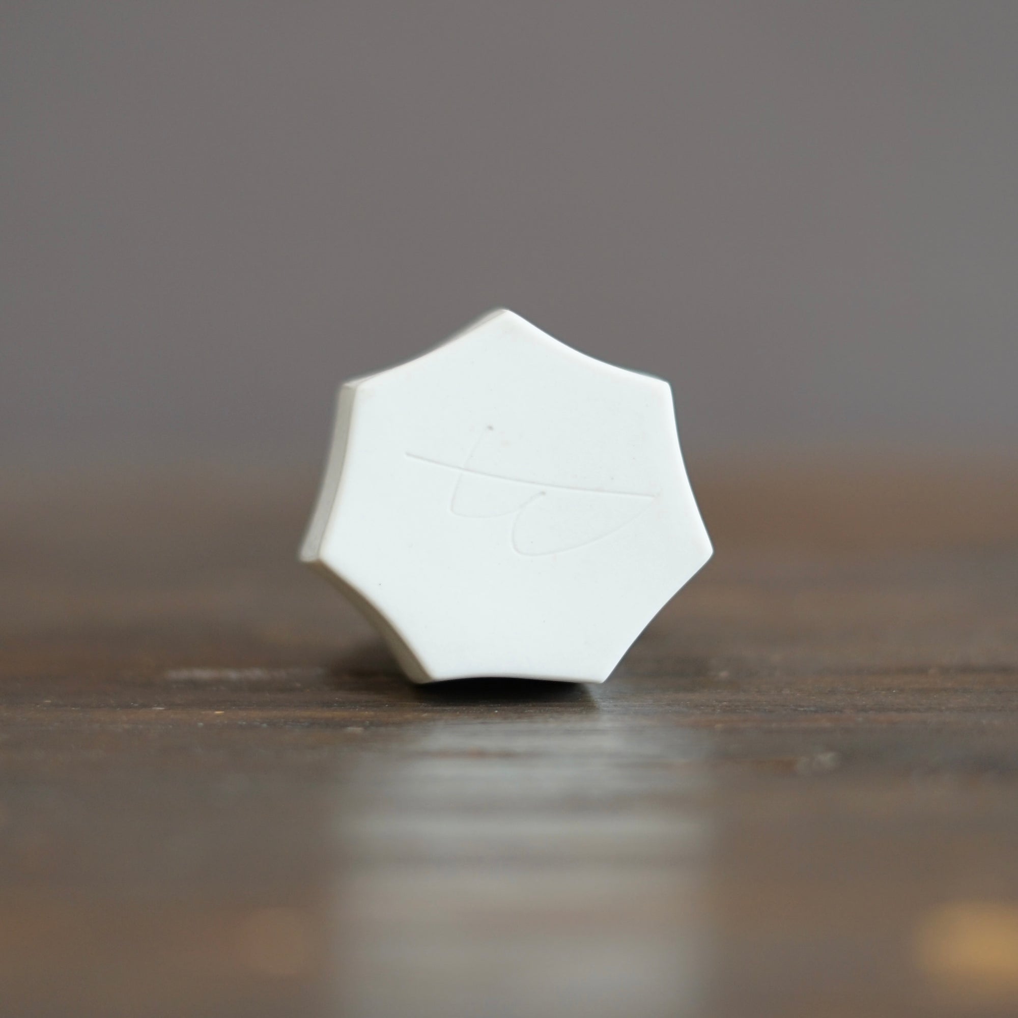 White Bud Vase #KT44