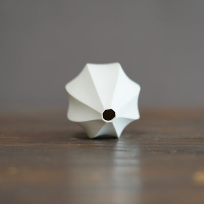 White Bud Vase #KT46